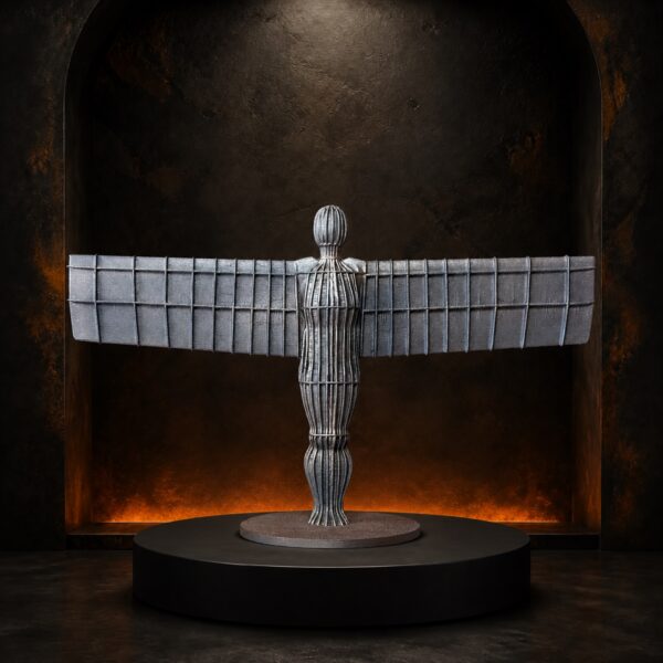 Angel of the North limited-run sculpture by Burnt Toast — front view