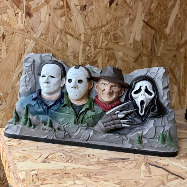 Classic horror icons display